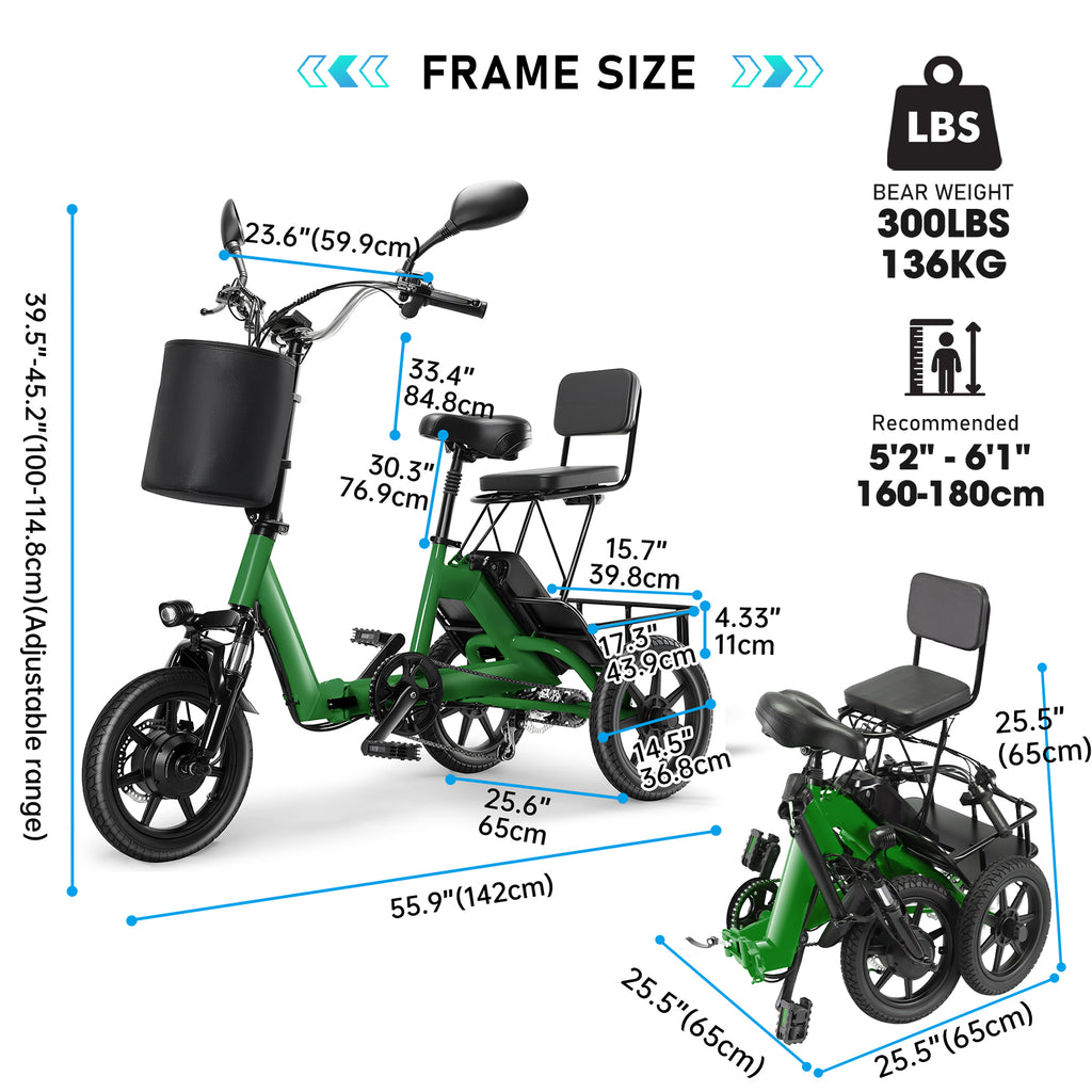 Electric Tricycle for Adults